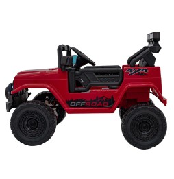 Red Off-Road Climber Vehicle with Remote