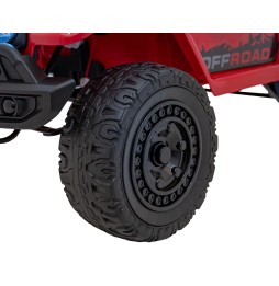 Red Off-Road Climber Vehicle with Remote