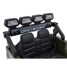 Vehicul off-road escalator verde pentru copii