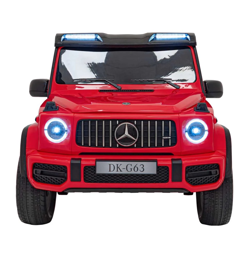 Mercedes benz g63 amg xxl mp4 czerwony pojazd dla dzieci