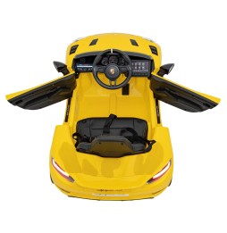 Porsche Spyder RS 718 Yellow Vehicle for Kids