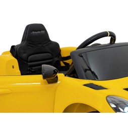 Porsche Spyder RS 718 Yellow Vehicle for Kids