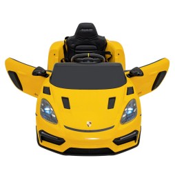 Porsche Spyder RS 718 Yellow Vehicle for Kids