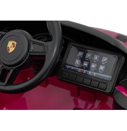 Vehicul Porsche Spyder RS 718 roz pentru copii