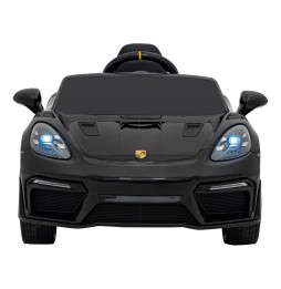 Porsche Spyder RS 718 vopsea neagră - vehicul pentru copii