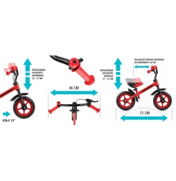 Dragon Balance Bike Pink