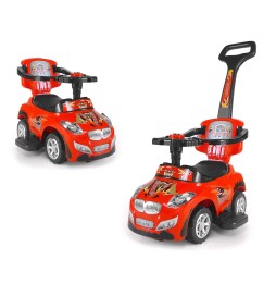 Vehicul Happy Red 3in1 pentru copii