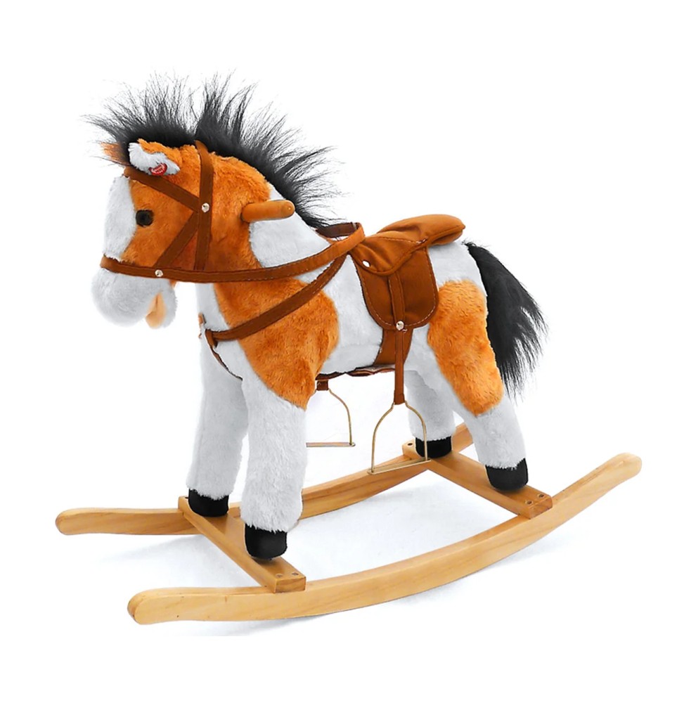 Light Brown Łatek Horse - Rocking Toy