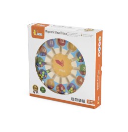 Viga 44560 Magnetic Maze - Clock Toy