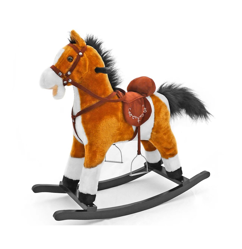 Light Brown Mustang Horse - Interactive Toy