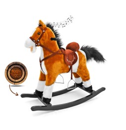 Light Brown Mustang Horse - Interactive Toy