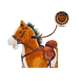 Light Brown Mustang Horse - Interactive Toy