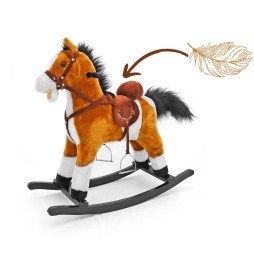 Light Brown Mustang Horse - Interactive Toy