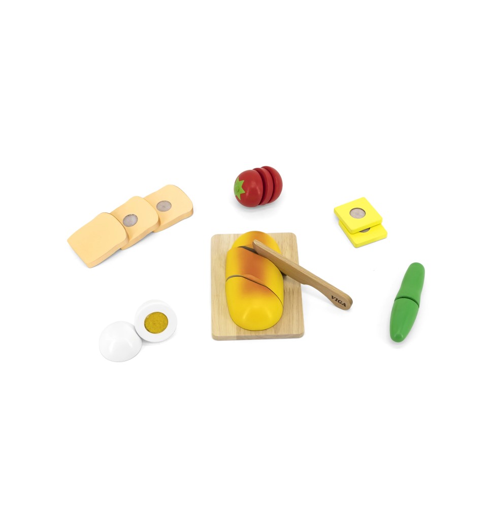 Viga Cutting Set - Kids Breakfast