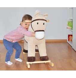 Soft Pony Rocking Horse for Kids