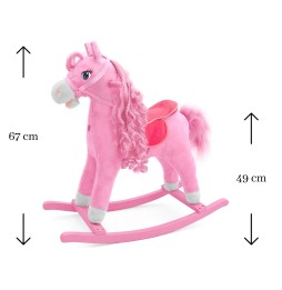 Pink Princess Rocking Horse