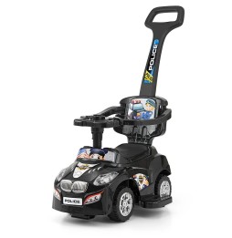 Vehicul Happy Black 3in1 pentru copii