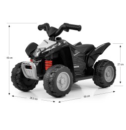 Quad HONDA ATV electric Milly Mally Black