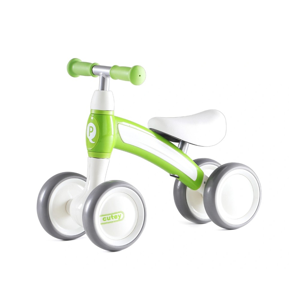 Qplay vehicul Cutey - bicicletă verde fără pedale