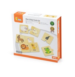 Viga 44648 Logic Puzzle - Mommy and Baby