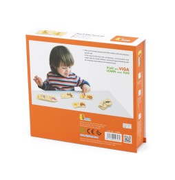 Viga 44648 Logic Puzzle - Mommy and Baby