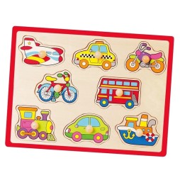 Viga 50016 Puzzle - Kids Vehicles