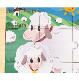 Viga 44622 Sheep Puzzle - 9 Pieces