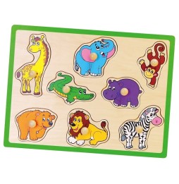 Viga 50019 Puzzle - Zoo dla dzieci