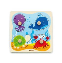 Viga 50132 Ocean Puzzle with Handles