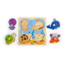 Viga 50132 Ocean Puzzle with Handles