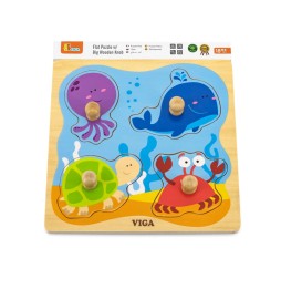 Viga 50132 Ocean Puzzle with Handles