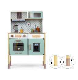 Milly Mally Bjorn Wooden Kitchen - Mint