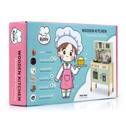 Milly Mally Bjorn Wooden Kitchen - Mint