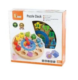 Viga 59235vg Educational Clock Shape Sorter