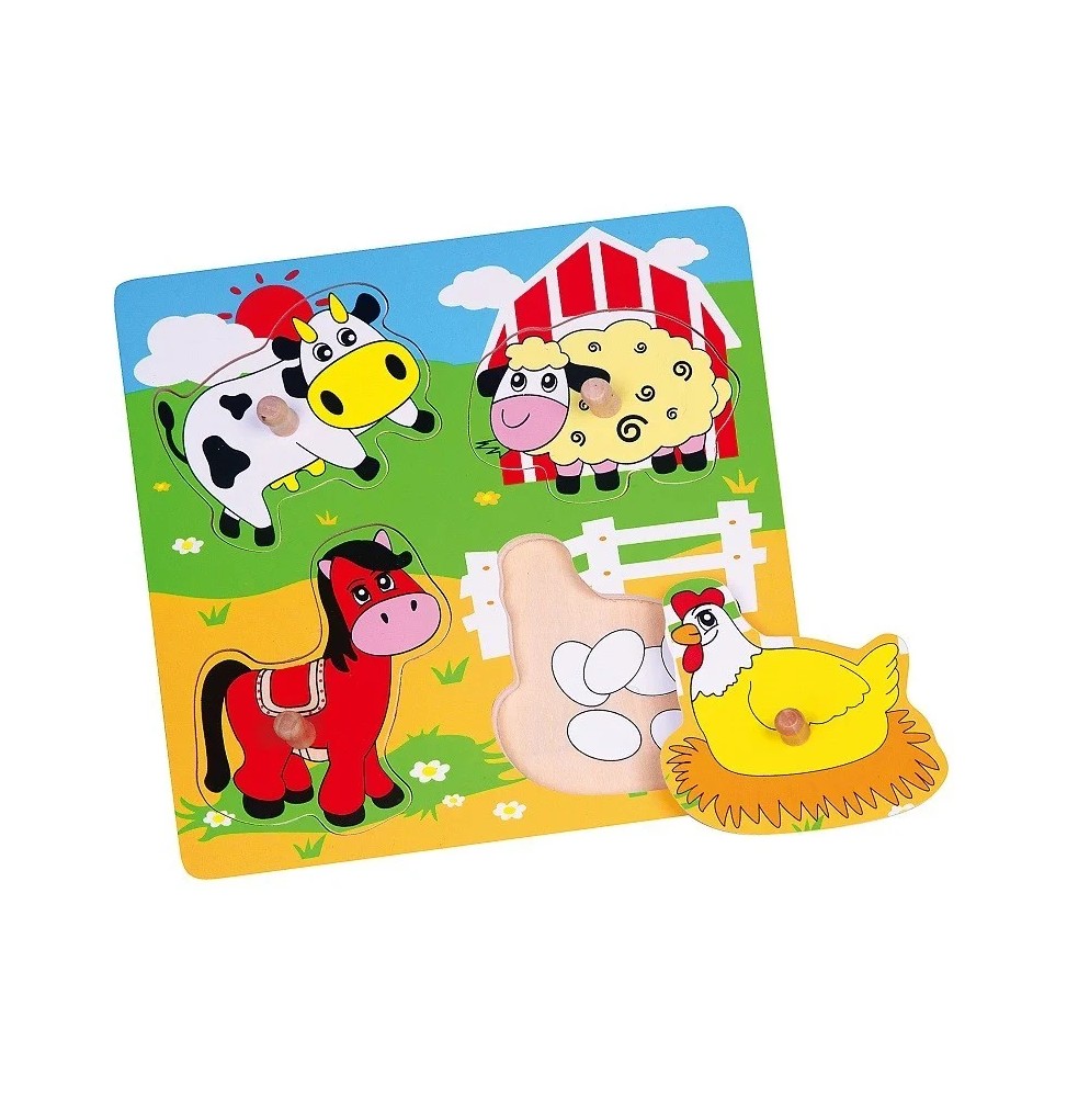 Viga 59562 Puzzle niespodzianka - farma