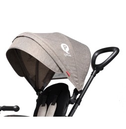 Qplay Rowerek Trójkołowy Rito Rubber Grey
