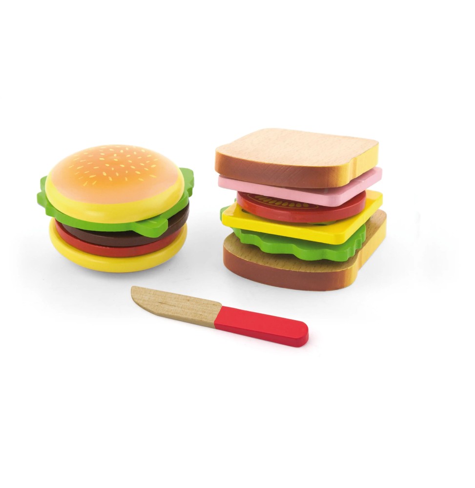 Viga 50810 Hamburger and Sandwich Set