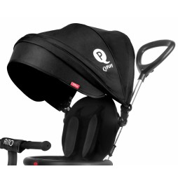 Qplay Rowerek trójkołowy Rito Rubber Black