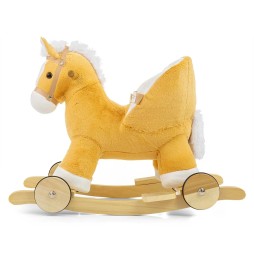 Milly Mally Polly Light Brown Rocking Horse