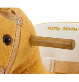 Milly Mally Polly Light Brown Rocking Horse