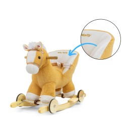 Milly Mally Polly Light Brown Rocking Horse