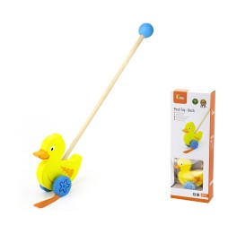 Viga 50961 Duck Push Toy for Kids