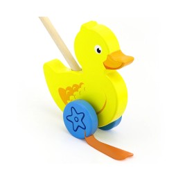 Viga 50961 Duck Push Toy for Kids