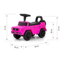 Pink Mercedes G350d S Vehicle