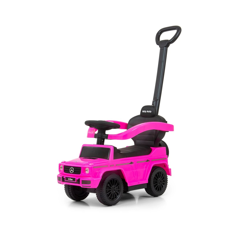 Mercedes G350d Pink Ride-On Toy with Handle