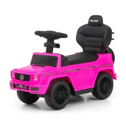 Mercedes G350d Pink Ride-On Toy with Handle