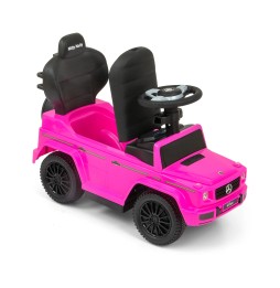 Mercedes G350d Pink Ride-On Toy with Handle