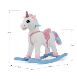 Milly Mally Łatek Unicorn Rocking Horse