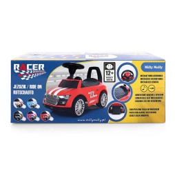 Racer Black Ride-On - Interactive Vehicle for Kids