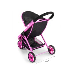 Doll Stroller Susie Prestige Black